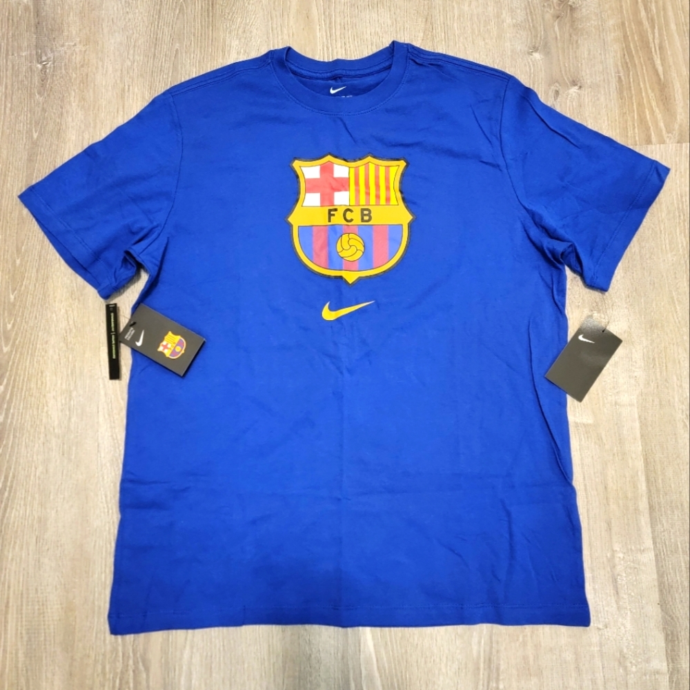 BRAND NEW Nike F.C. Barcelona T-Shirt Mens Size: Large - Picture 1 of 6